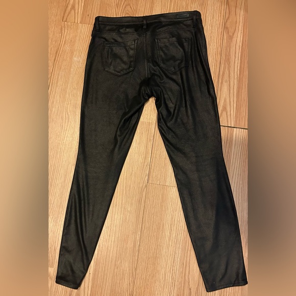 BLANKNYC Women’s Black Leather Pants Size 28. Excellent POC - Picture 3 of 8